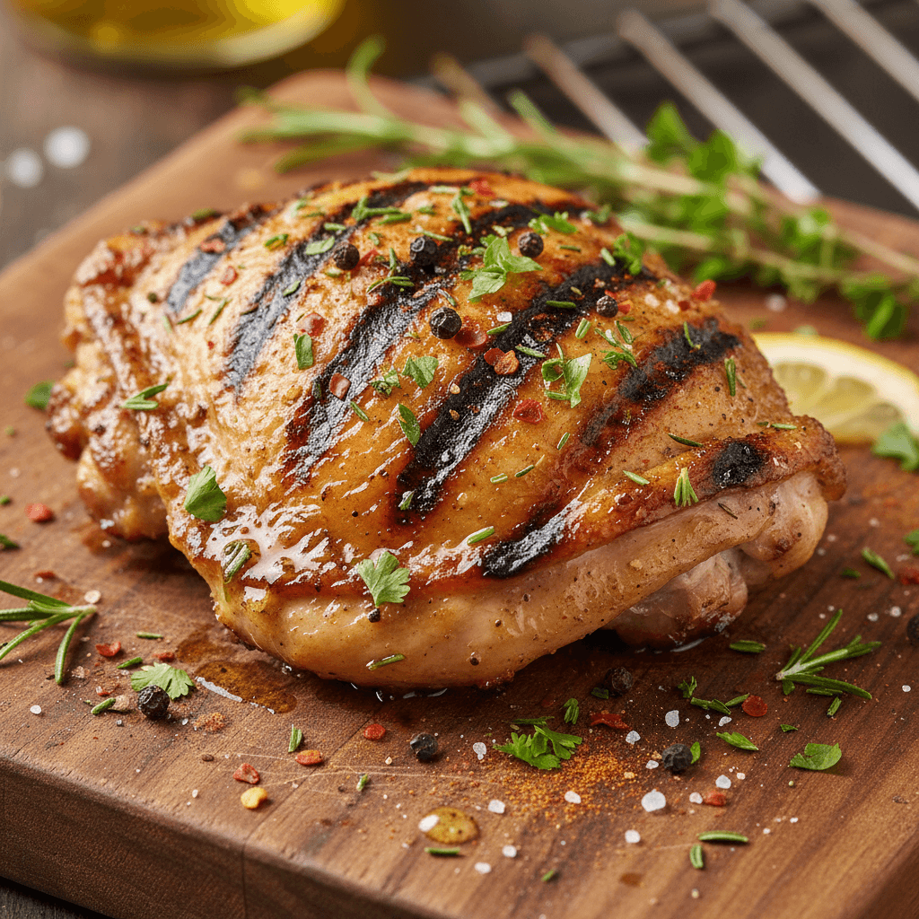 Poulet mayo grillé aux épices