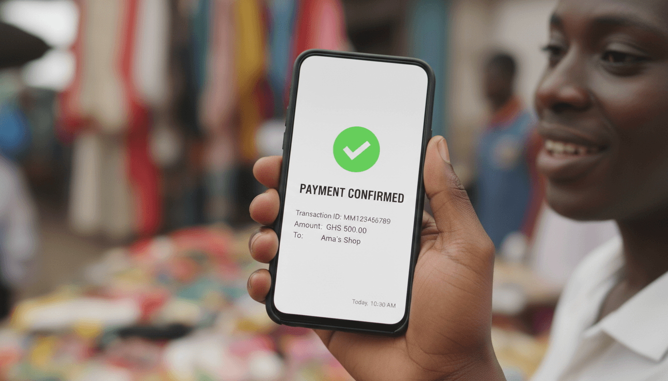 Paiement confirmé via M-Pesa, Airtel Money ou Orange Money, simple et rapide